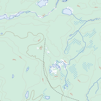 Natural Resources Canada Kilbarry Lake, ON (052P02 Toporama) digital map