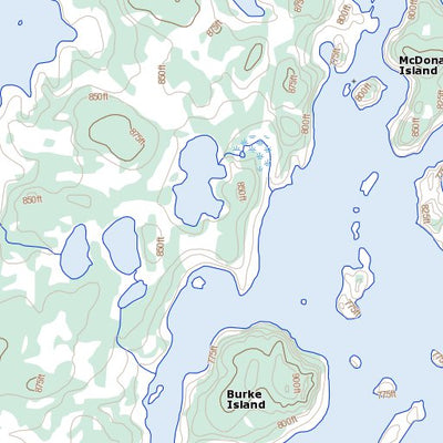 Natural Resources Canada Kilfoyle Lake, MB (064H06 Toporama) digital map
