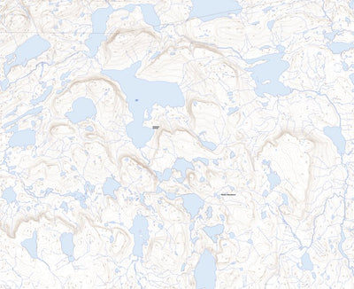 Natural Resources Canada Kilian Lake, NT (078B04 Toporama) digital map