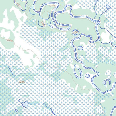 Natural Resources Canada Kilome Lake, AB (084O16 Toporama) digital map