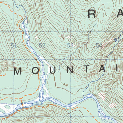 Natural Resources Canada Kimsquit, BC (093D15 CanMatrix) digital map