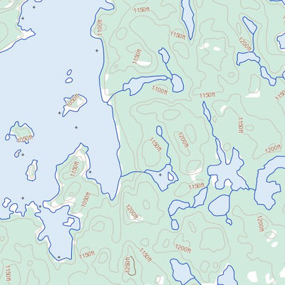 Natural Resources Canada King Lake, NT (075E02 Toporama) digital map