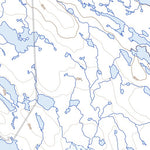 Natural Resources Canada Kinguk Lake (036B12 Toporama) digital map