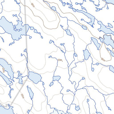 Natural Resources Canada Kinguk Lake (036B12 Toporama) digital map