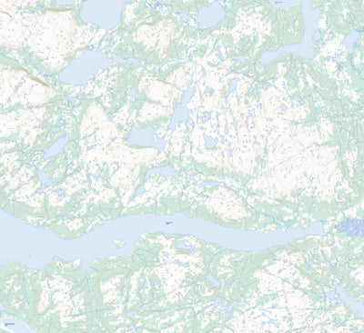 Natural Resources Canada Kingurutik Lake, NL (014D16 Toporama) digital map