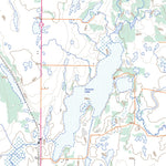Natural Resources Canada Kinistino, SK (073A14 Toporama) digital map