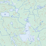 Natural Resources Canada Kinniwabi Lake, ON (041N16 Toporama) digital map