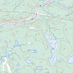 Natural Resources Canada Kinniwabi Lake, ON (041N16 Toporama) digital map