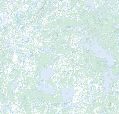 Natural Resources Canada Kinsman Lake, MB (064J07 Toporama) digital map