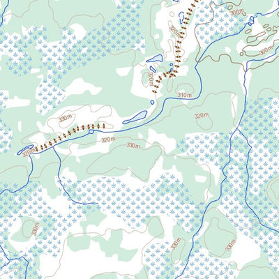 Natural Resources Canada Kinsman Lake, MB (064J07 Toporama) digital map