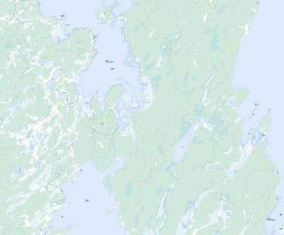 Natural Resources Canada Kircro Lake, MB (063C09 Toporama) digital map