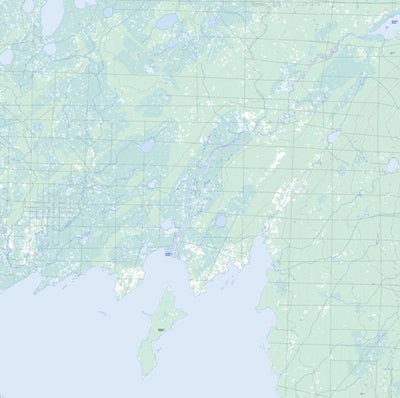 Natural Resources Canada Kirkness Island, AB (084M15 Toporama) digital map