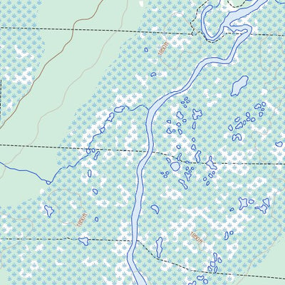 Natural Resources Canada Kirkness Island, AB (084M15 Toporama) digital map