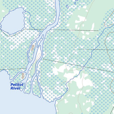 Natural Resources Canada Kirkness Island, AB (084M15 Toporama) digital map