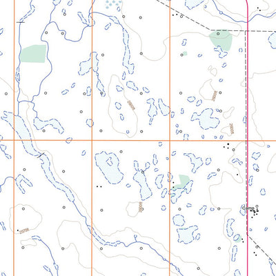 Natural Resources Canada Kirkpatrick Lake, AB (072M14 Toporama) digital map