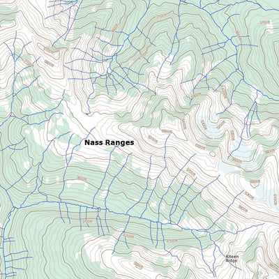 Natural Resources Canada Kiteen River, BC (103P07 Toporama) digital map