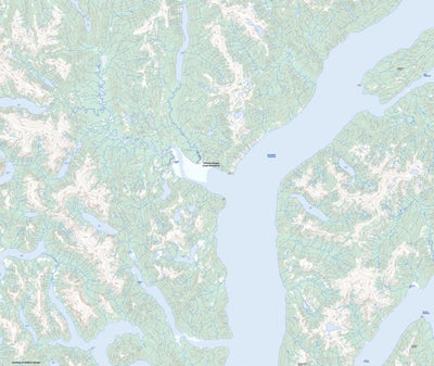 Natural Resources Canada Kitkiata Inlet, BC (103H11 Toporama) digital map
