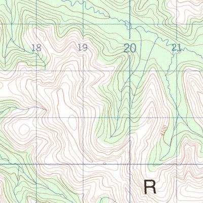 Natural Resources Canada Kiyera Lake, YT (115G15 CanMatrix) digital map
