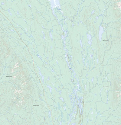 Natural Resources Canada Klatsa River, YT (105H03 Toporama) digital map