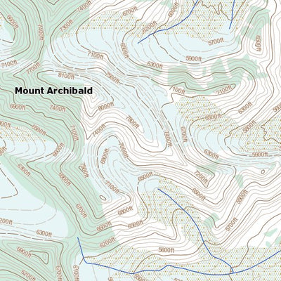 Natural Resources Canada Kloo Lake, YT (115A13 Toporama) digital map