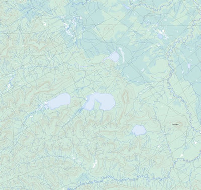 Natural Resources Canada Klua Lakes, BC (094J01 Toporama) digital map