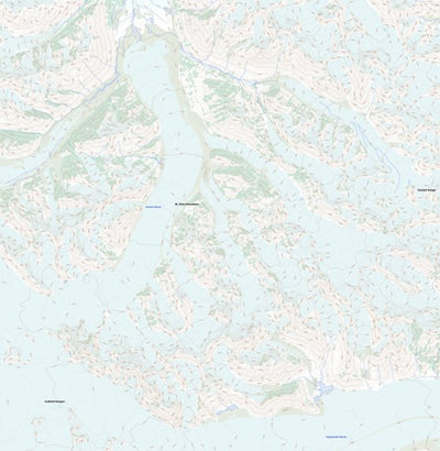 Natural Resources Canada Kluane Glacier, YT (115B14 Toporama) digital map