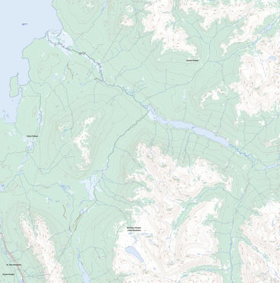 Natural Resources Canada Kluhini River, YT (115A07 Toporama) digital map