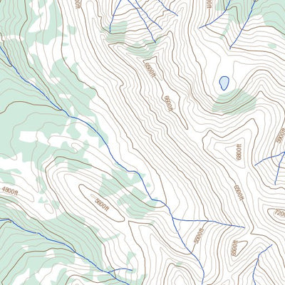 Natural Resources Canada Kluhini River, YT (115A07 Toporama) digital map