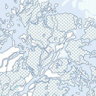 Natural Resources Canada Knife Delta, MB (054L15 Toporama) digital map