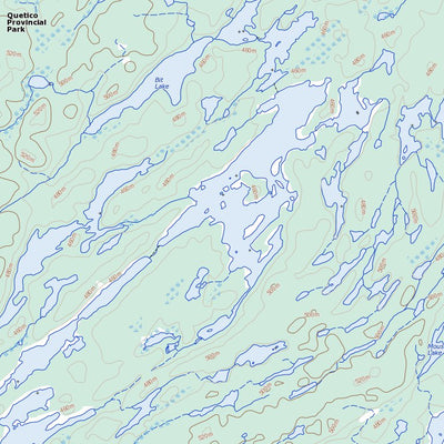 Natural Resources Canada Knife Lake (052B03 Toporama) digital map