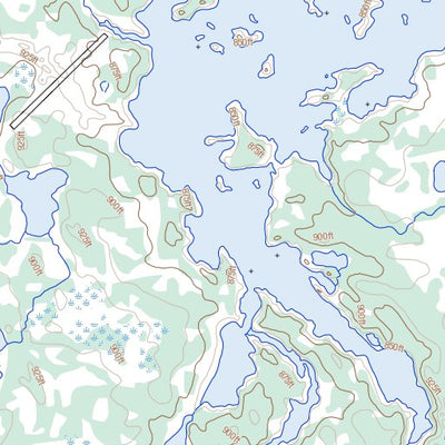 Natural Resources Canada Knifehead Lake, MB (064H14 Toporama) digital map