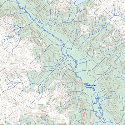 Natural Resources Canada Knight Inlet (092K13 Toporama) digital map