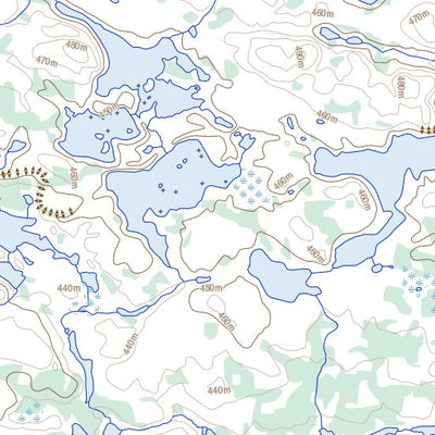 Natural Resources Canada Knobovitch Lake, NT (075G02 Toporama) digital map