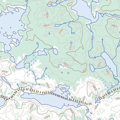Natural Resources Canada Knobovitch Lake, NT (075G02 Toporama) digital map