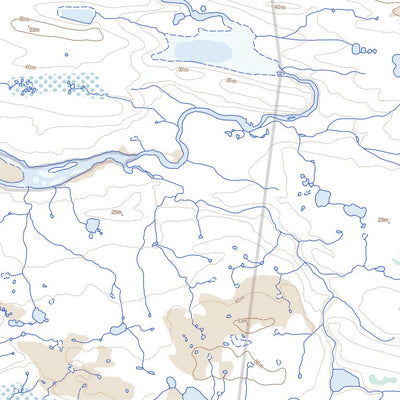 Natural Resources Canada Knut Lang Island, NU (087D02 Toporama) digital map