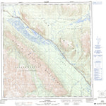 Natural Resources Canada Koidern, YT (115F16 CanMatrix) digital map