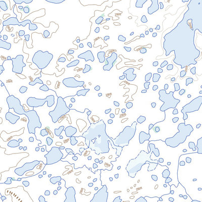 Natural Resources Canada Koka Lake, NU (067A09 Toporama) digital map