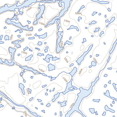 Natural Resources Canada Koukaluk Lake (026E11 Toporama) digital map