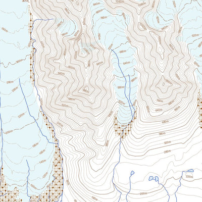 Natural Resources Canada Krieger Mountains (340B15 Toporama) digital map