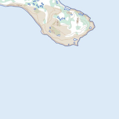 Natural Resources Canada Kröger Island, NT (096J07 Toporama) digital map