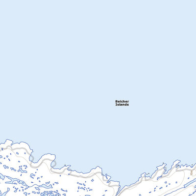 Natural Resources Canada Kugong Island, NU (034D05 Toporama) digital map