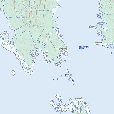 Natural Resources Canada Kunghit Island (103B03 Toporama) digital map