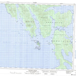 Natural Resources Canada Kunghit Island, BC (103B03 CanMatrix) digital map