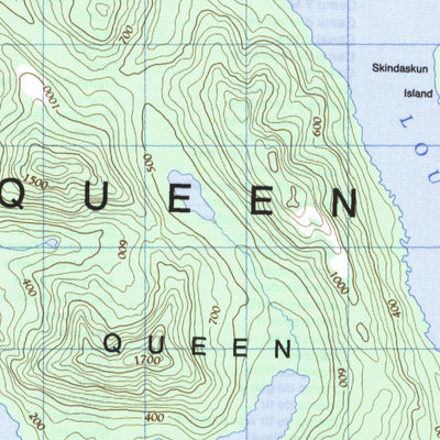 Natural Resources Canada Kunghit Island, BC (103B03 CanMatrix) digital map