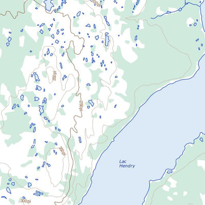 Natural Resources Canada Kuujjuaq, QC (024K01 Toporama) digital map
