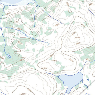 Natural Resources Canada Kuuvik Lake, NU (076K06 Toporama) digital map