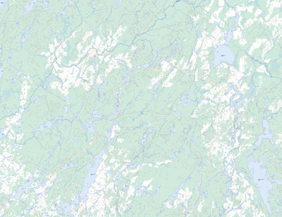 Natural Resources Canada Kwinkwaga Lake, ON (042C14 Toporama) digital map