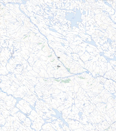 Natural Resources Canada Kynersley Lake (025N11 Toporama) digital map