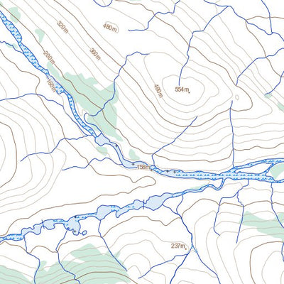 Natural Resources Canada Kynersley Lake (025N11 Toporama) digital map