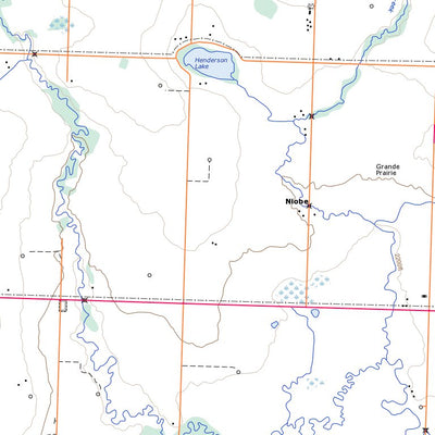 Natural Resources Canada La Glace, AB (083M06 Toporama) digital map